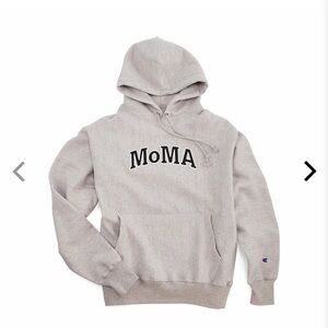 Champion Hoodie - MoMA Edition - Oxford gray - small